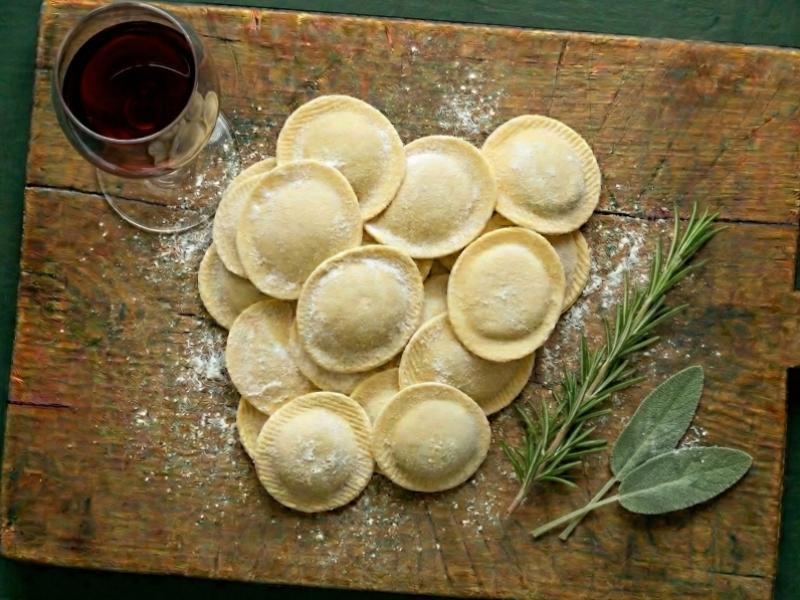 Ravioli al Salmerino Alpino