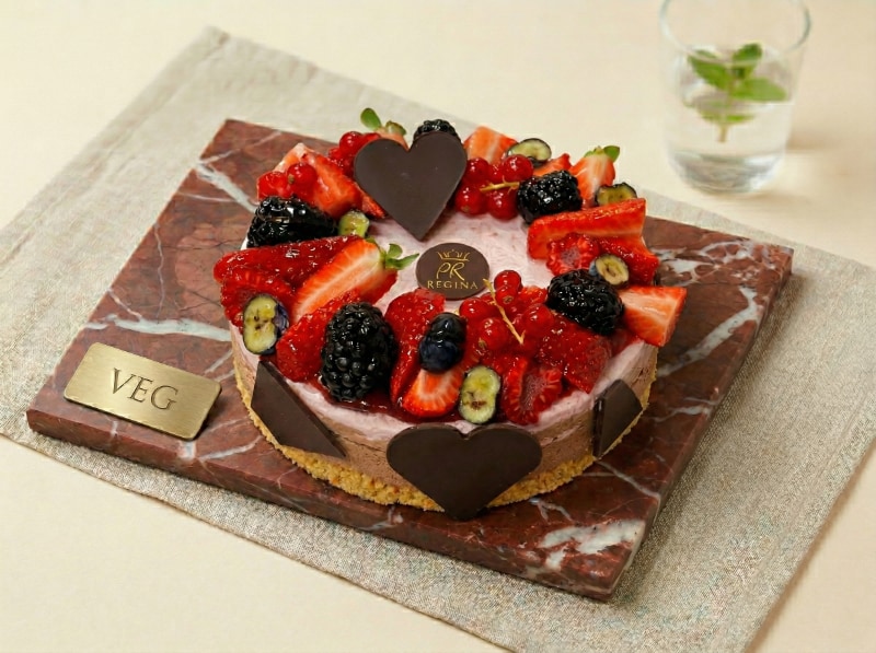 Mousse Cioccolato e futti bosco VEG